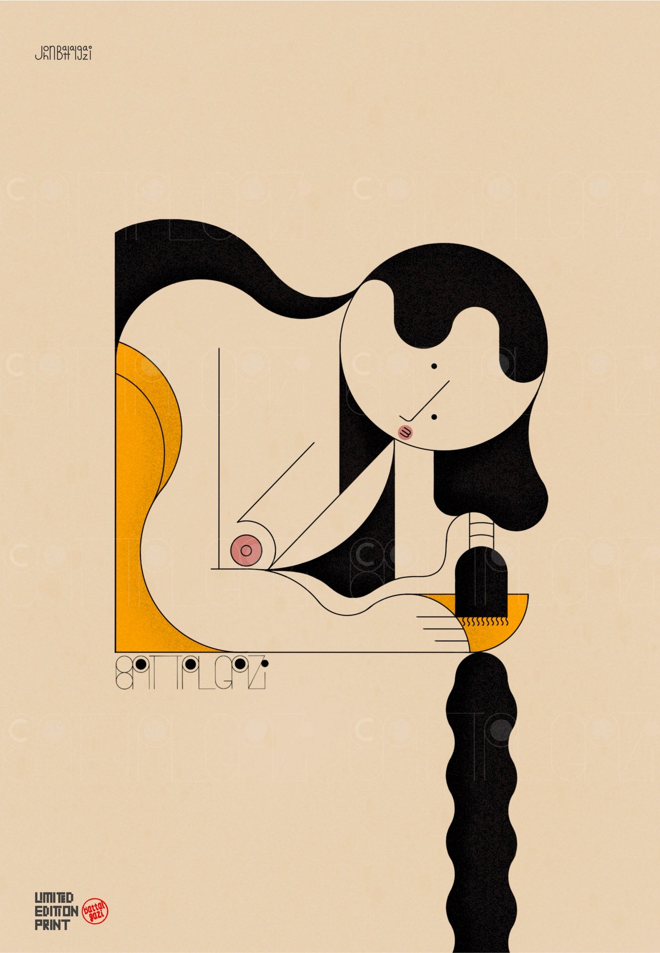 Long Haired Edo Girl