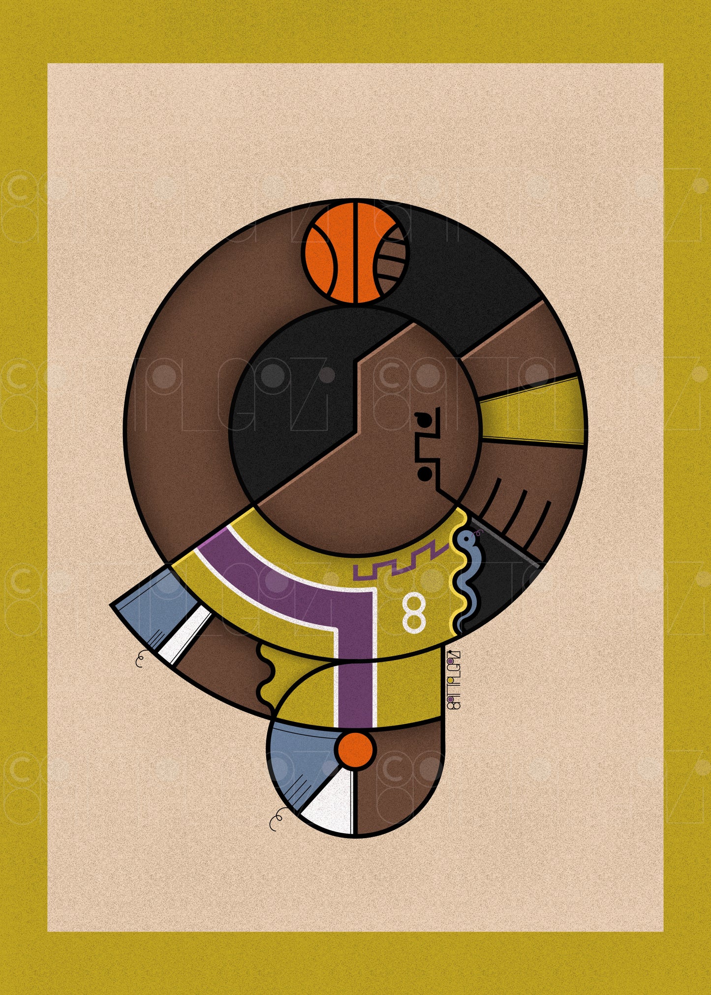 2 circle Kobe