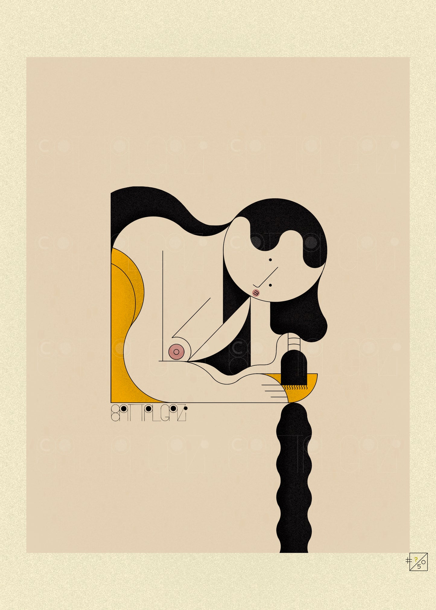 Long Haired Edo Girl